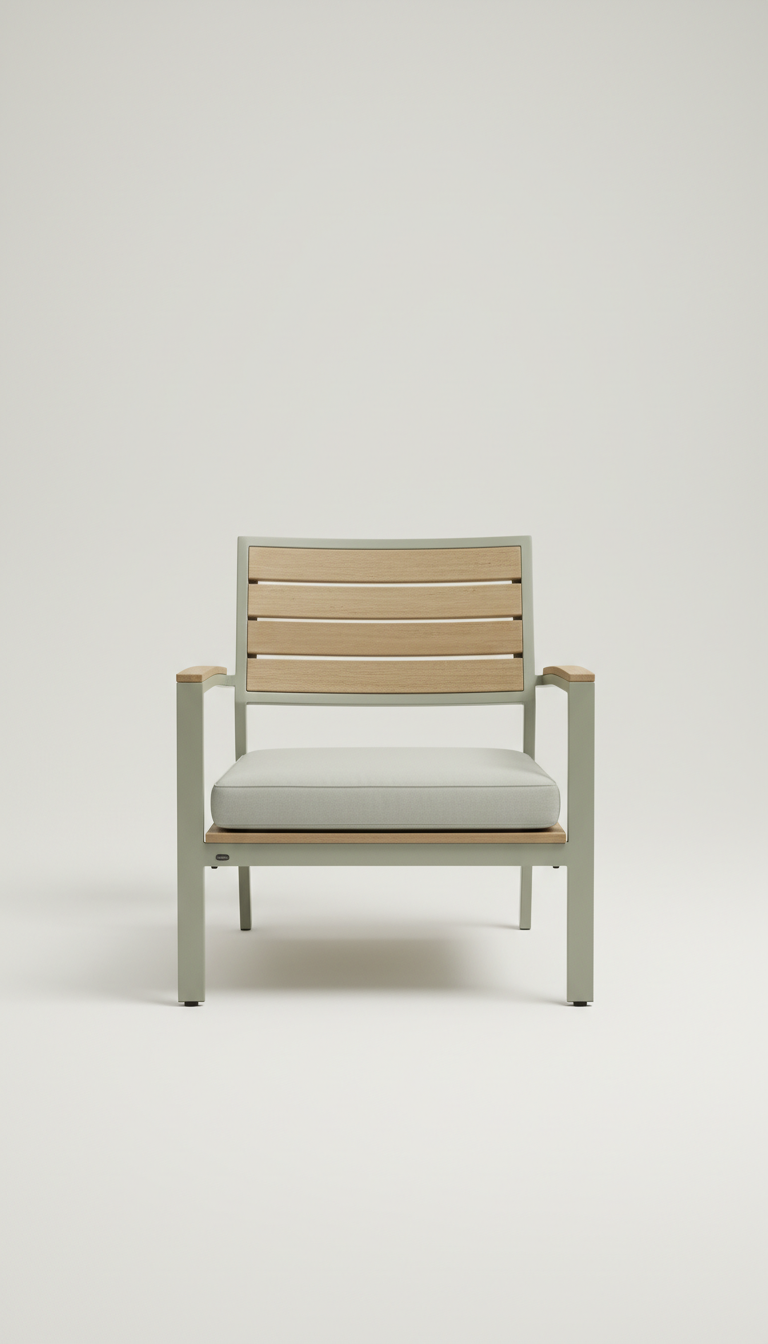 Sage Mist Outdoor Lounge Chair