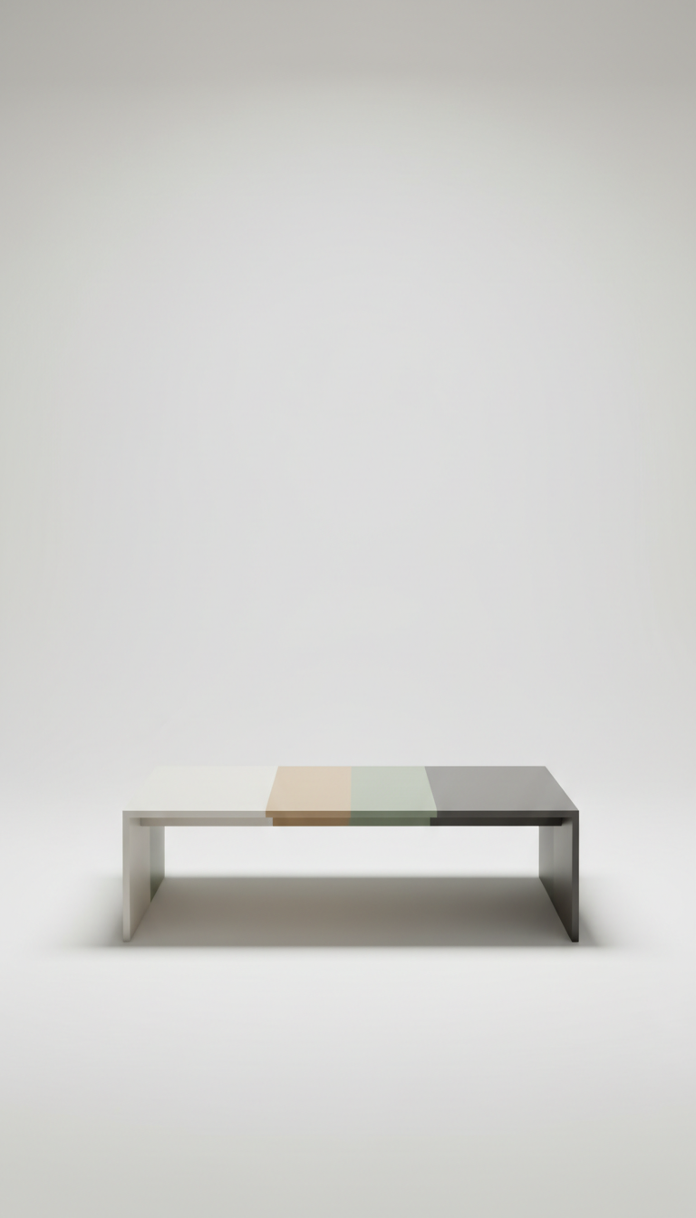 Sand Oak Low-Profile Coffee Table