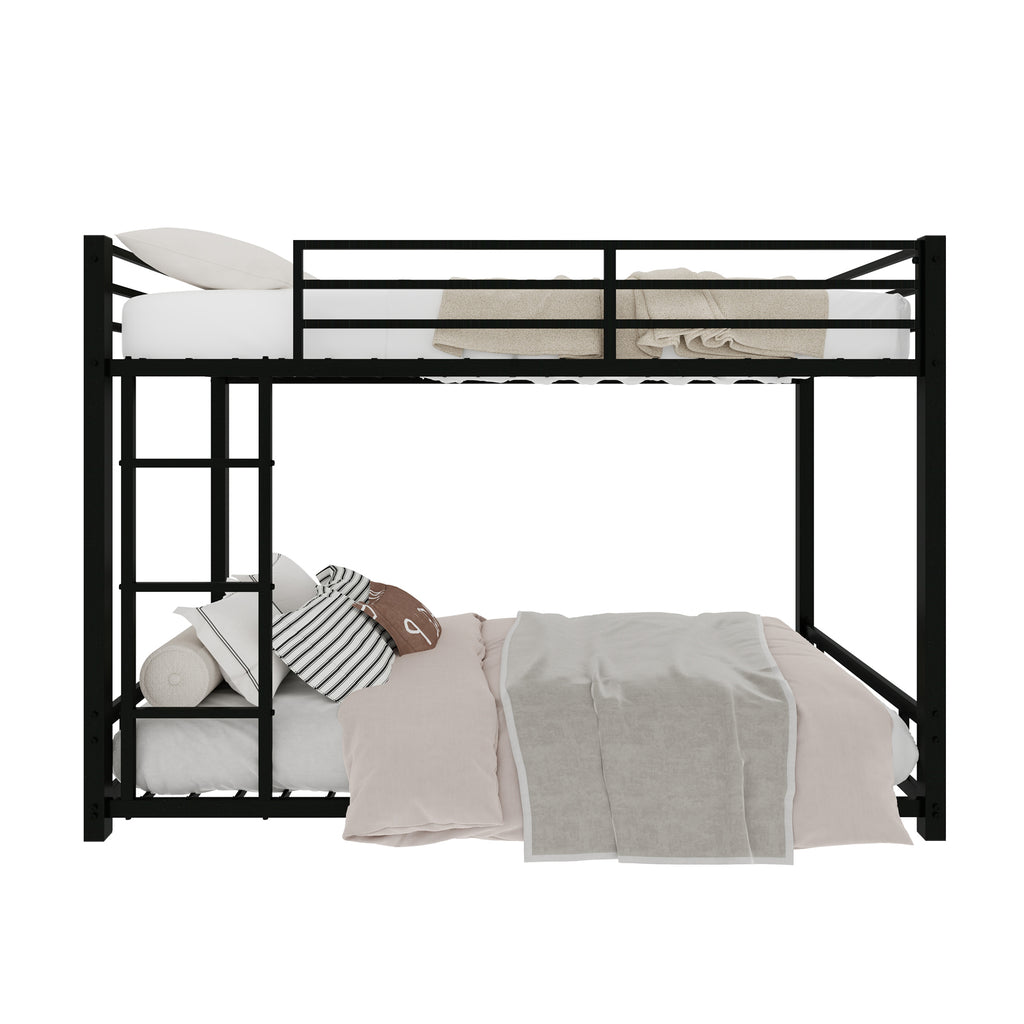 Black Metal Bunk Bed – 90 × 190 cm — detail 11