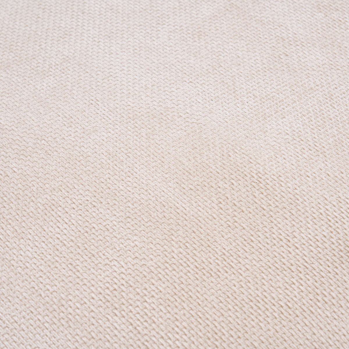 White Oversized Chenille Chaise Lounge with Pillows — detail 6