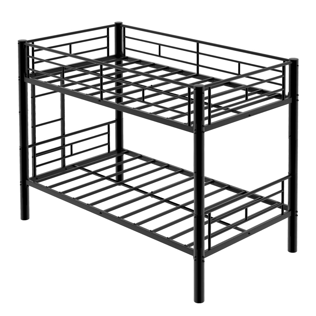 Black Convertible Metal Bunk Bed – 90 × 190 cm — detail 21