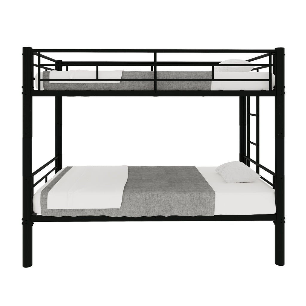 Black Convertible Metal Bunk Bed – 90 × 190 cm — detail 14