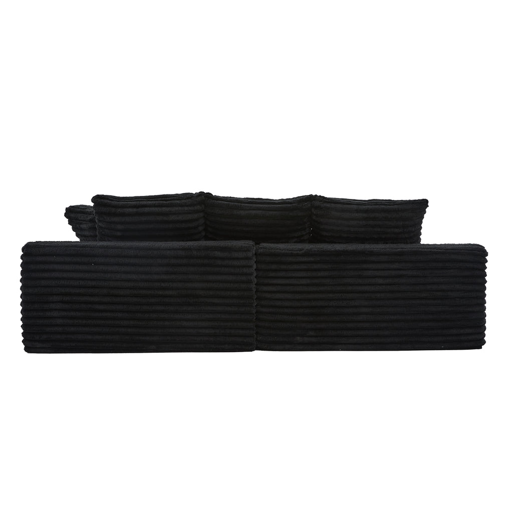 Black Corduroy Sofa Bed — detail 25