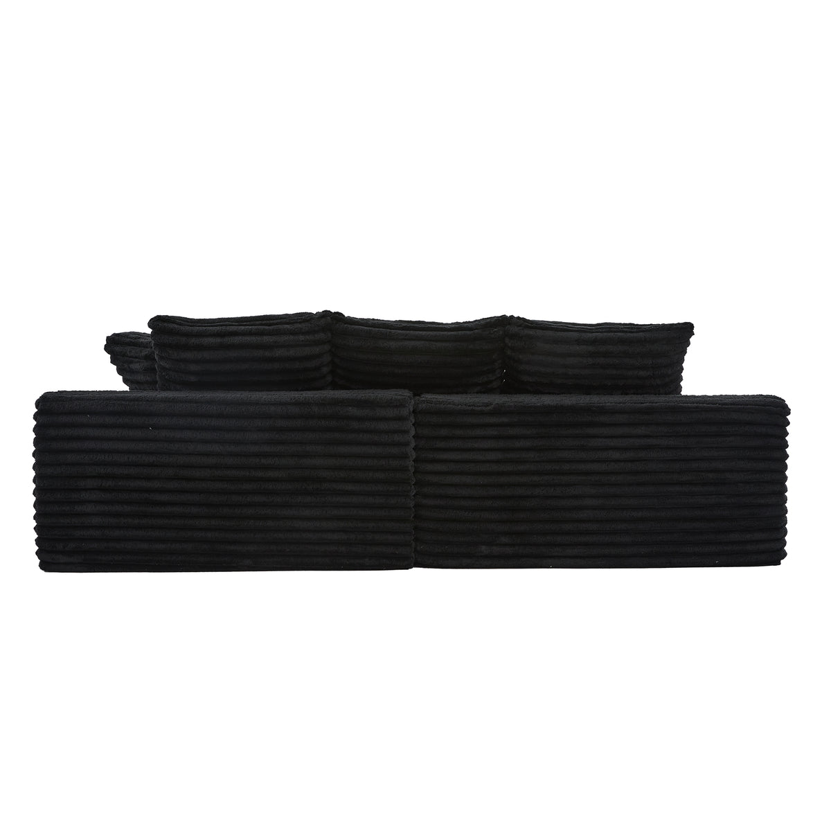 Black Corduroy Sofa Bed — detail 25
