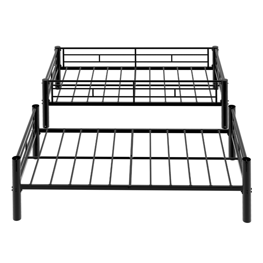 Black Convertible Metal Bunk Bed – 90 × 190 cm — detail 23