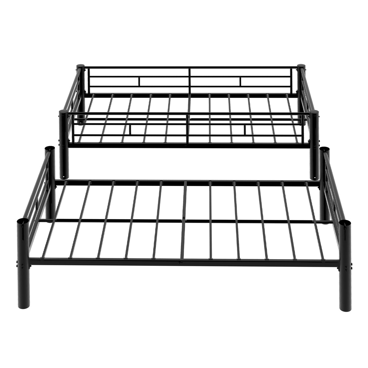 Black Convertible Metal Bunk Bed – 90 × 190 cm — detail 23