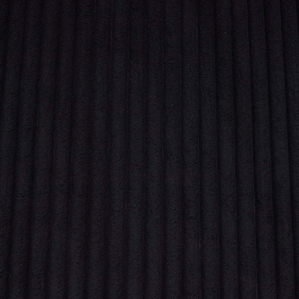 Black Corduroy 4-Seater Modular Sofa with Two Ottomans — detail 26