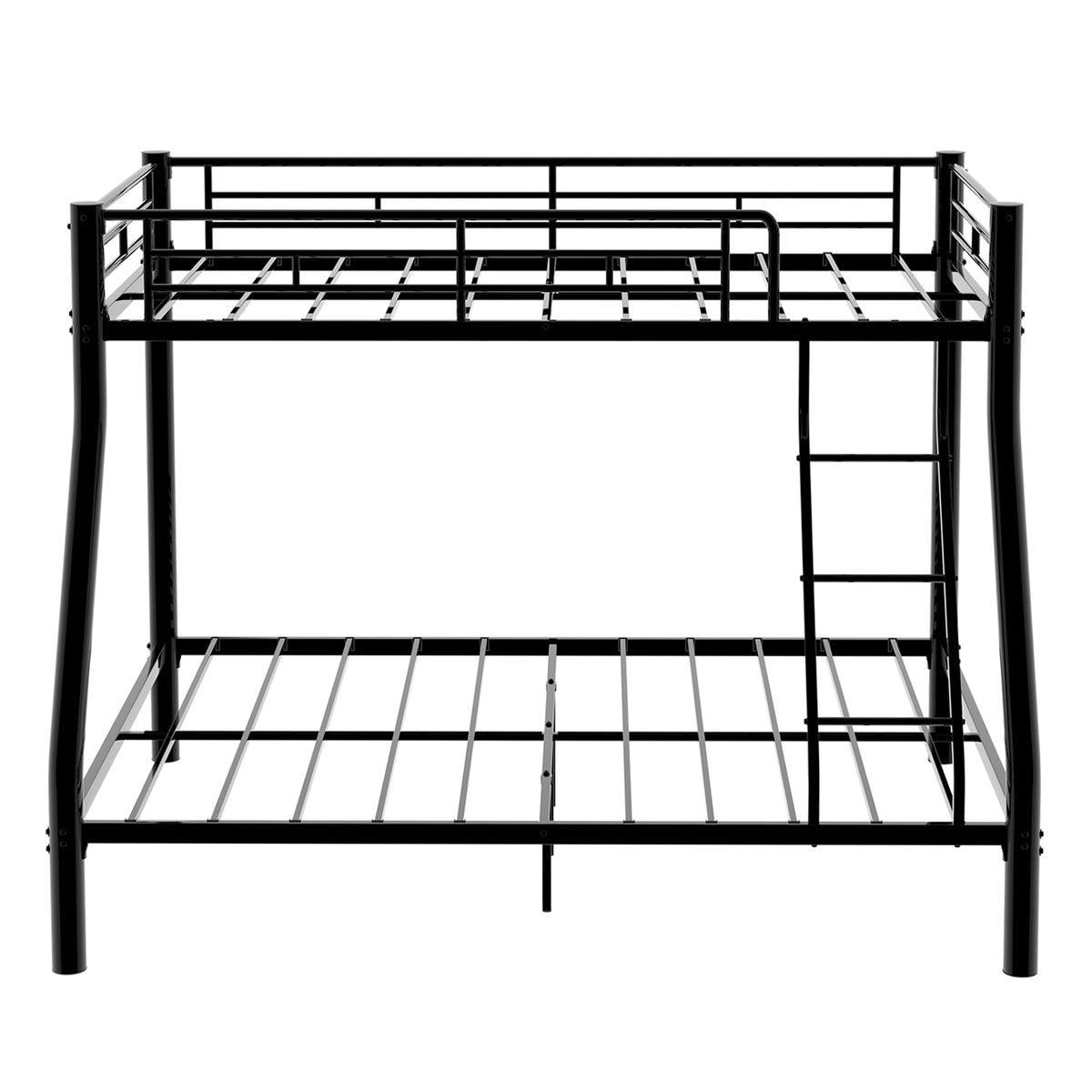 Black Metal Bunk Bed – Single over Double — detail 14