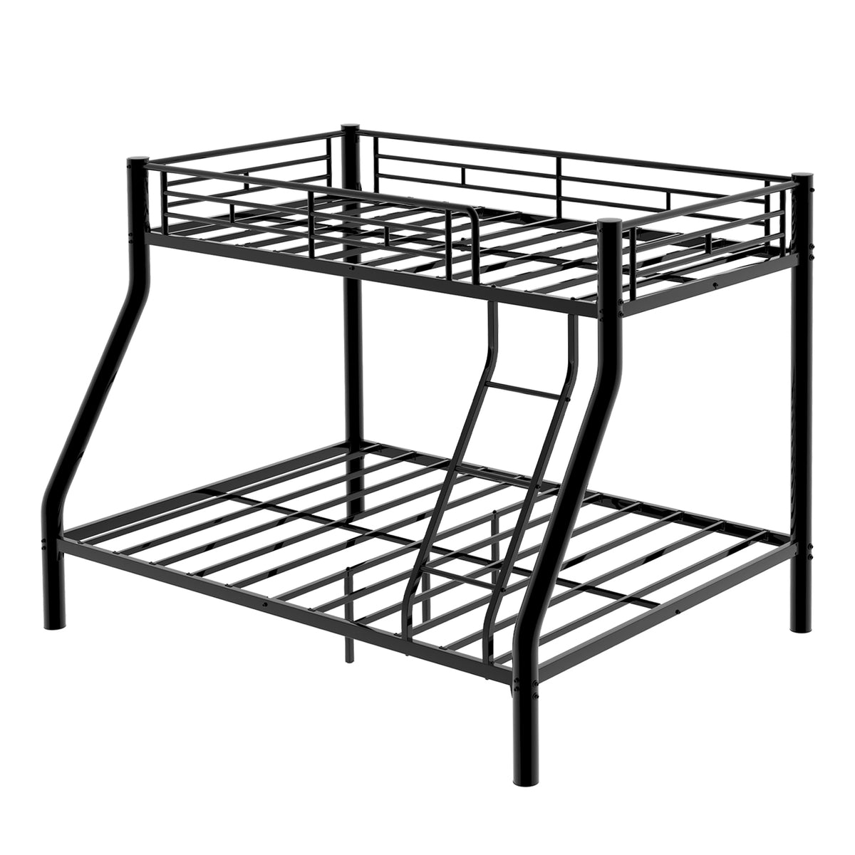 Black Metal Bunk Bed – Single over Double — detail 12